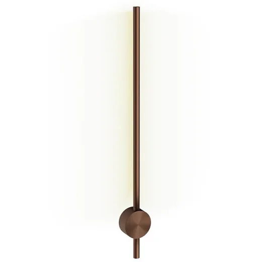 Crosswater Tranquil Pillar Light - Brushed Bronze detail view - Image 3