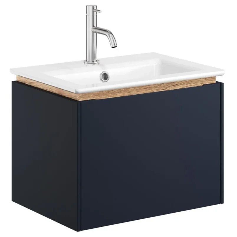 Crosswater Mada Basin Unit 500 Deep Indigo Blue detail view - Image 2