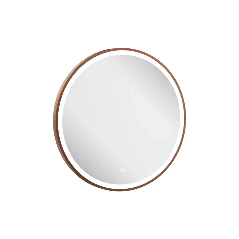 Crosswater Infinity Illuminated Mirror 600 Brushed Bronze product image - Image 3