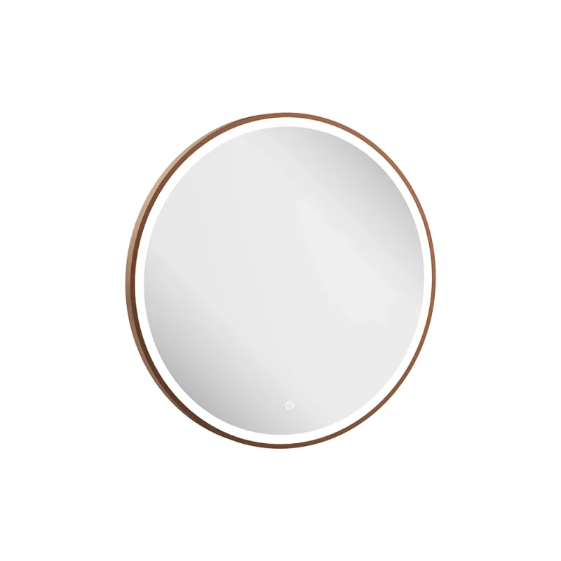 Crosswater Infinity Illuminated Mirror 700 Brushed Bronze product image - Image 4