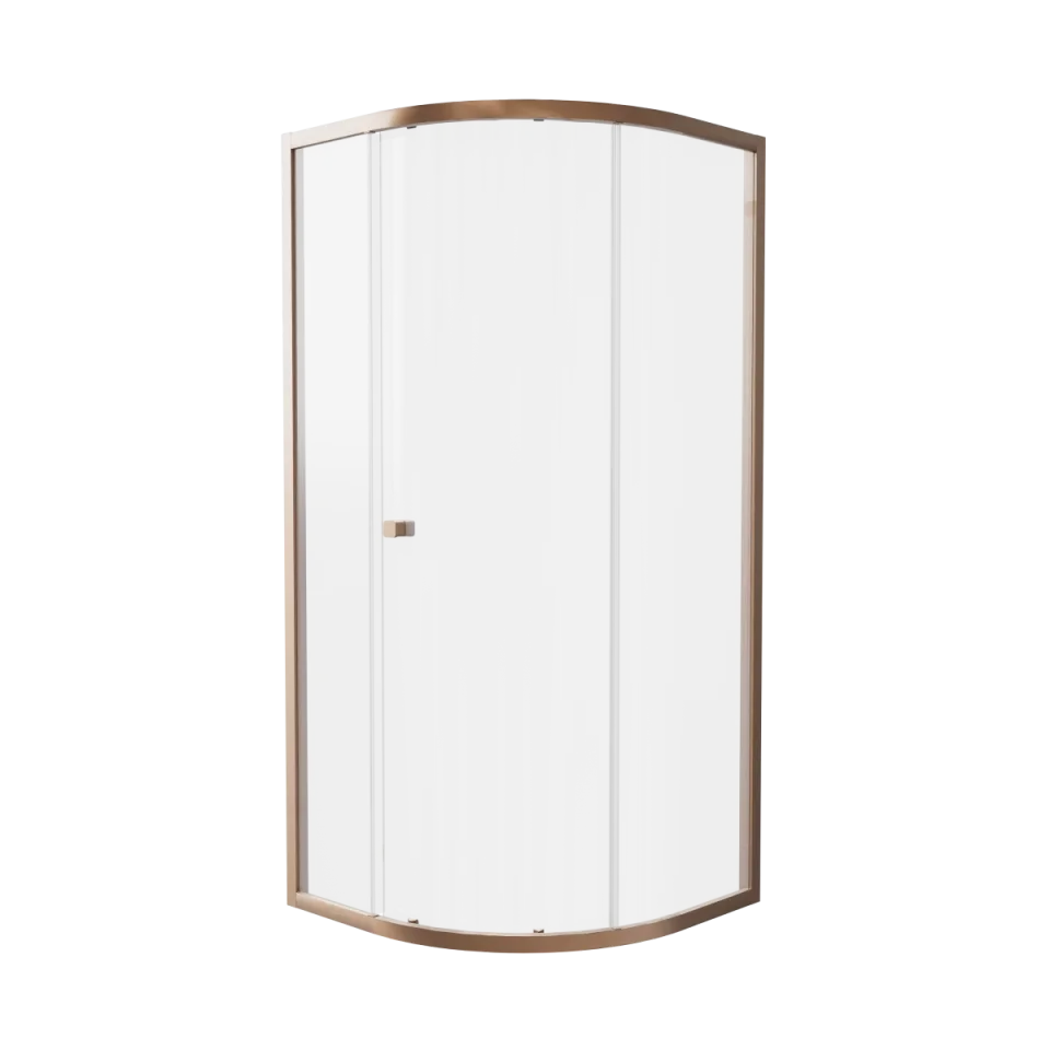 Crosswater 6mm Quadrant Single Door 800 Box B Brushed Bronze product image - Image 1