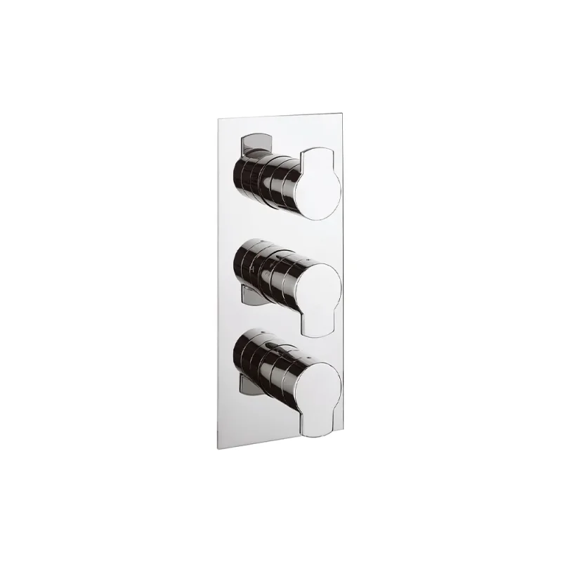 Crosswater Wisp 3 Handle Trimset (must be paired with WLBP2000RC_V2 or WLBP3000RC_V2) Chrome product image - Image 1