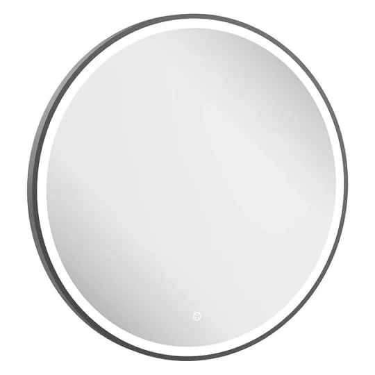 Crosswater Infinity Illuminated Mirror 700 Slate detail view - Image 2