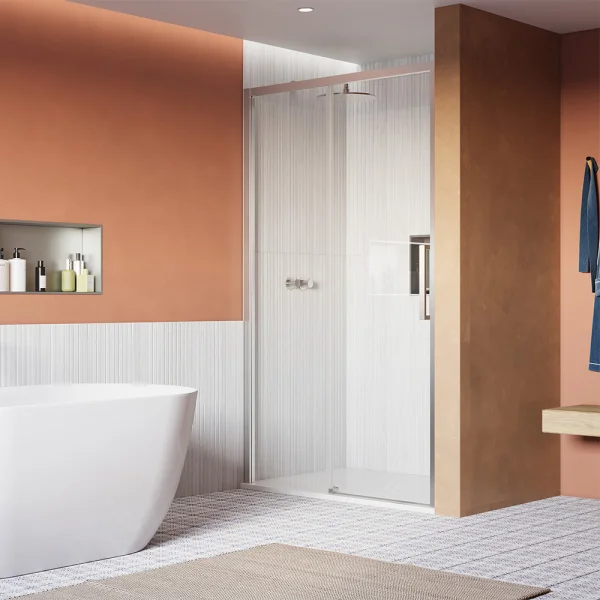 Crosswater Asura 8mm Sliding Door B 1200 Moving Door Chrome