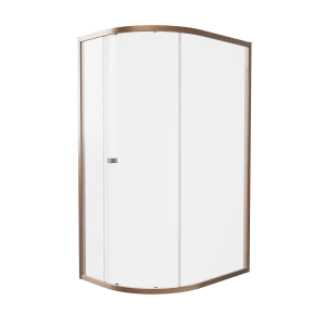 Crosswater 6mm Quadrant Single Door 1200 x 800 Box A Brushed Bronze