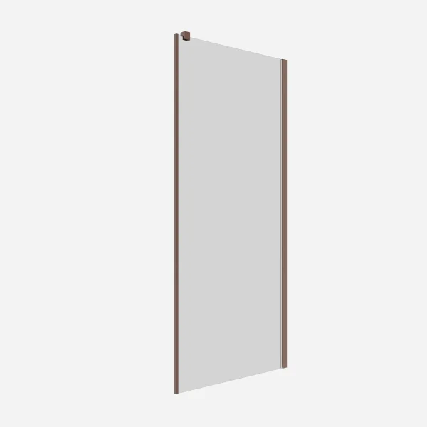Crosswater Optix Side Panel for Pivot Inline 900 Brushed Bronze