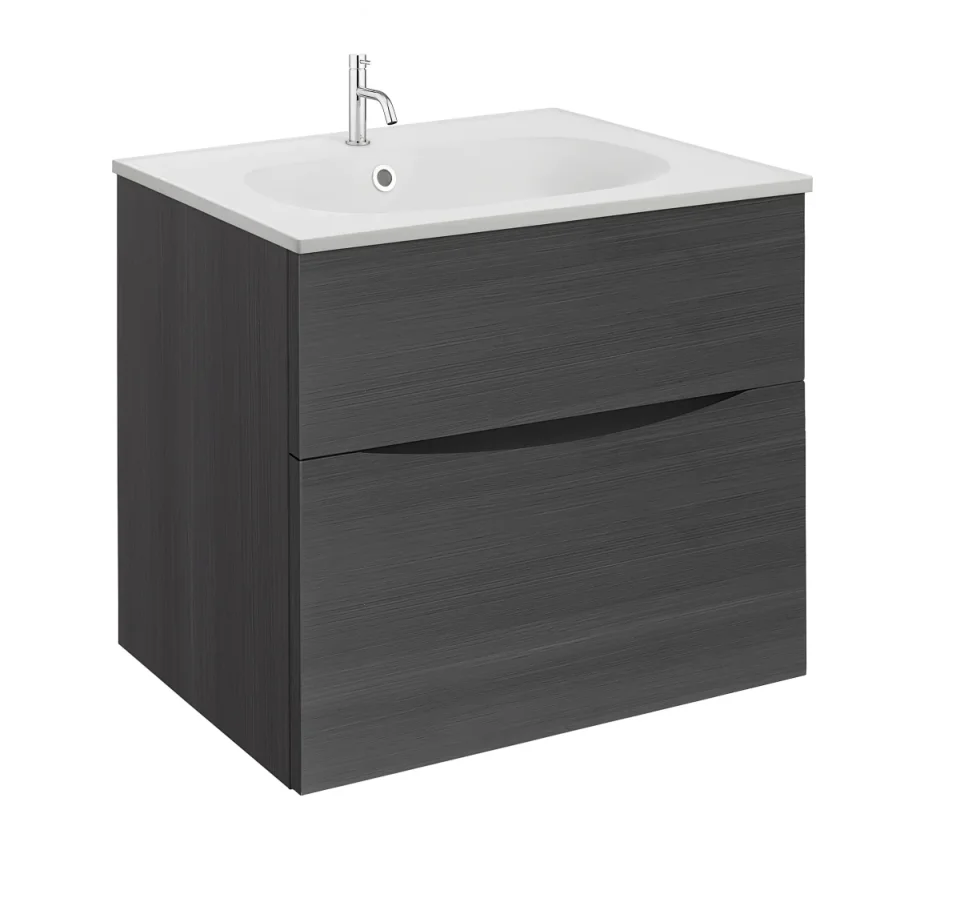 Crosswater Furniture Basin 600 1 Tap Hole Matt White product image - Image 3