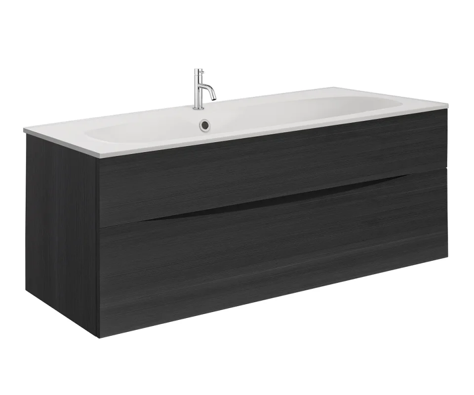 Crosswater Furniture Basin 1000 1 Tap Hole Matt White product image - Image 1
