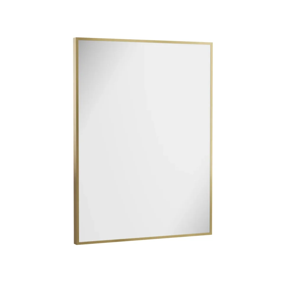 Crosswater MPRO Non-Illuminated Mirror 600 x 800mm Brushed Brass product image - Image 3