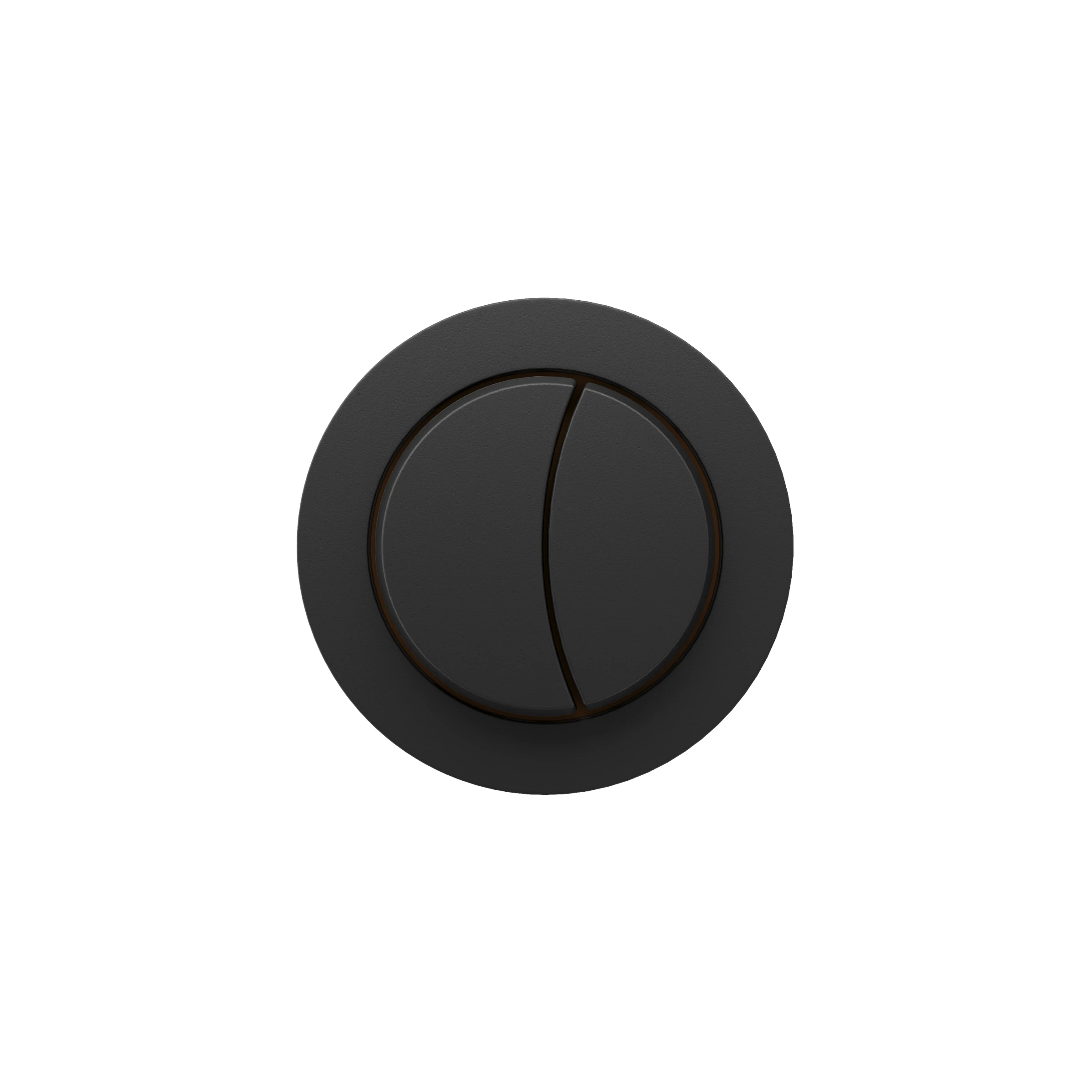 Britton Flush Button & Cable Matt Black