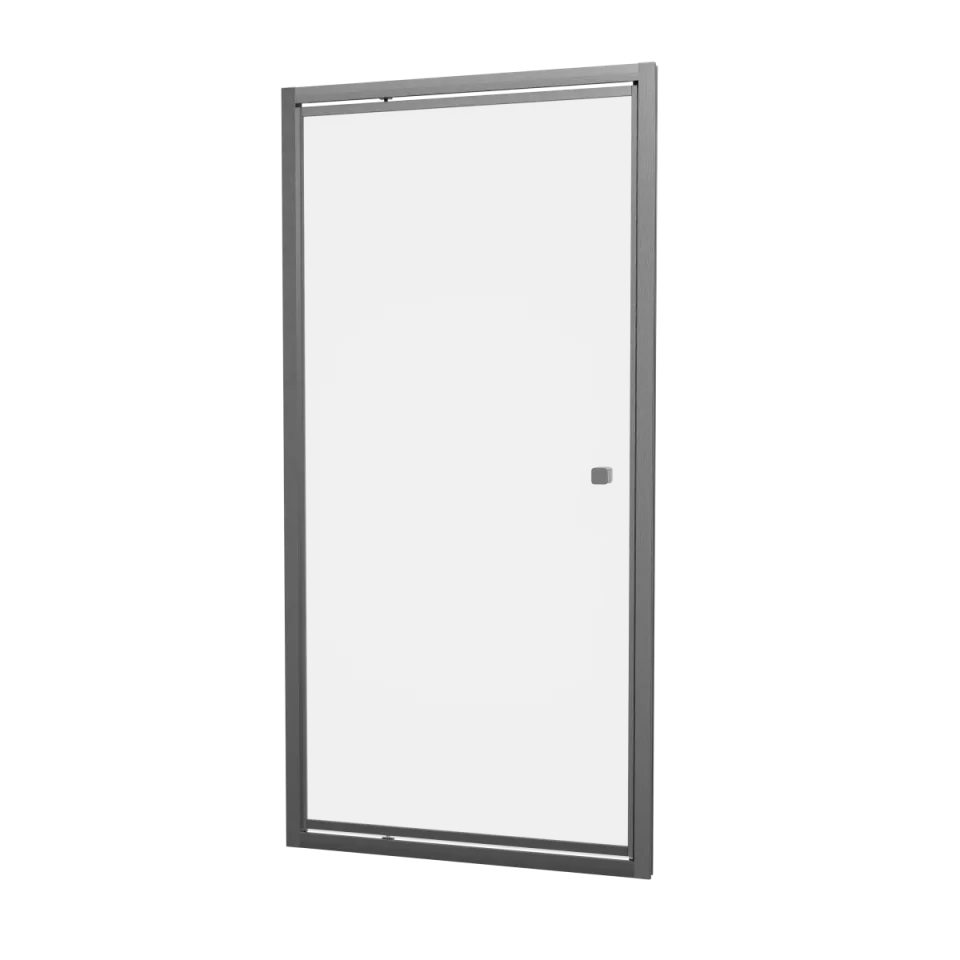 Crosswater 6mm Pivot Door 800 Slate detail view - Image 2