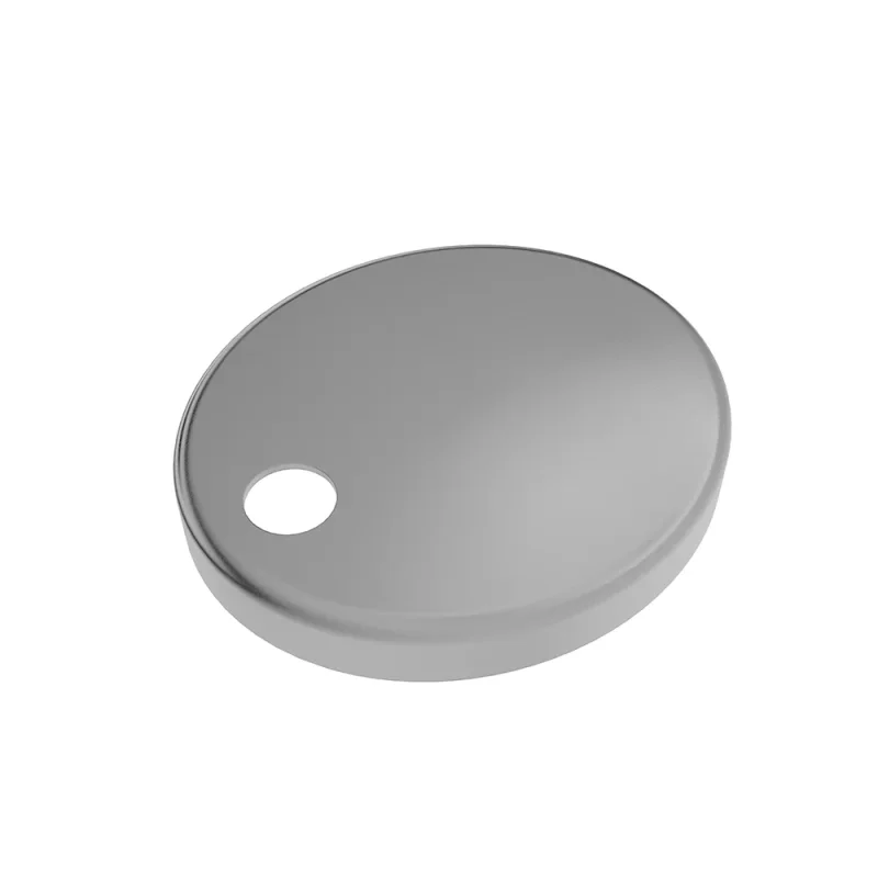 Crosswater Libra Decorative Hinge Cover Brushed Stainless Steel product image - Image 1