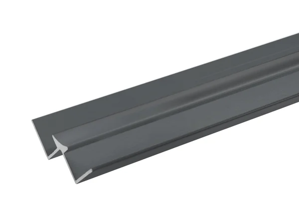 Crosswater Aluminium Extrusion Internal Corner 11mm 2450mm Slate