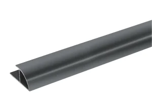 Crosswater Aluminium Extrusion Quadrant 11mm 2450mm Slate