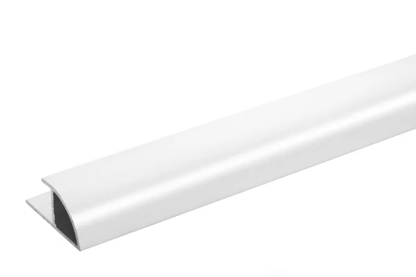 Crosswater Aluminium Extrusion Quadrant 11mm 2450mm White