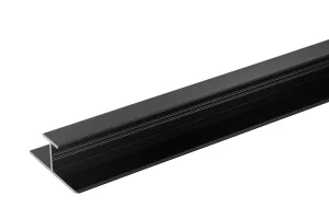 Crosswater Aluminium Extrusion H Join 11mm 2450mm Black