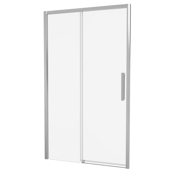 Crosswater Asura 8mm Sliding Door A 1300 Fixed Panel Chrome