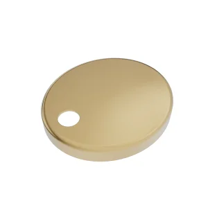Crosswater Libra Decorative Hinge Cover Brushed Brass