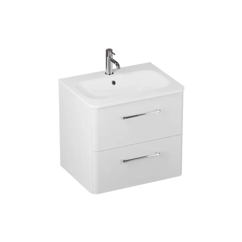 Britton Camberwell Unit 600mm Frosted White product image - Image 4