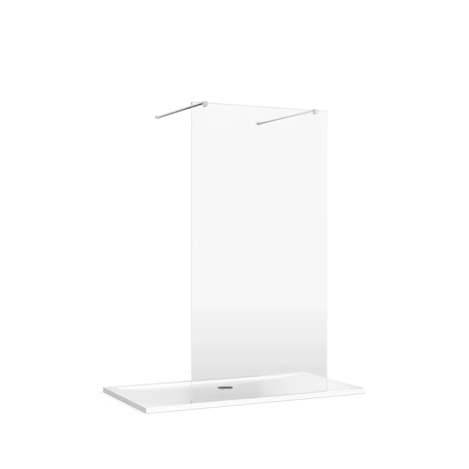 Burlington Glass Wall Brace Chrome product image - Image 3