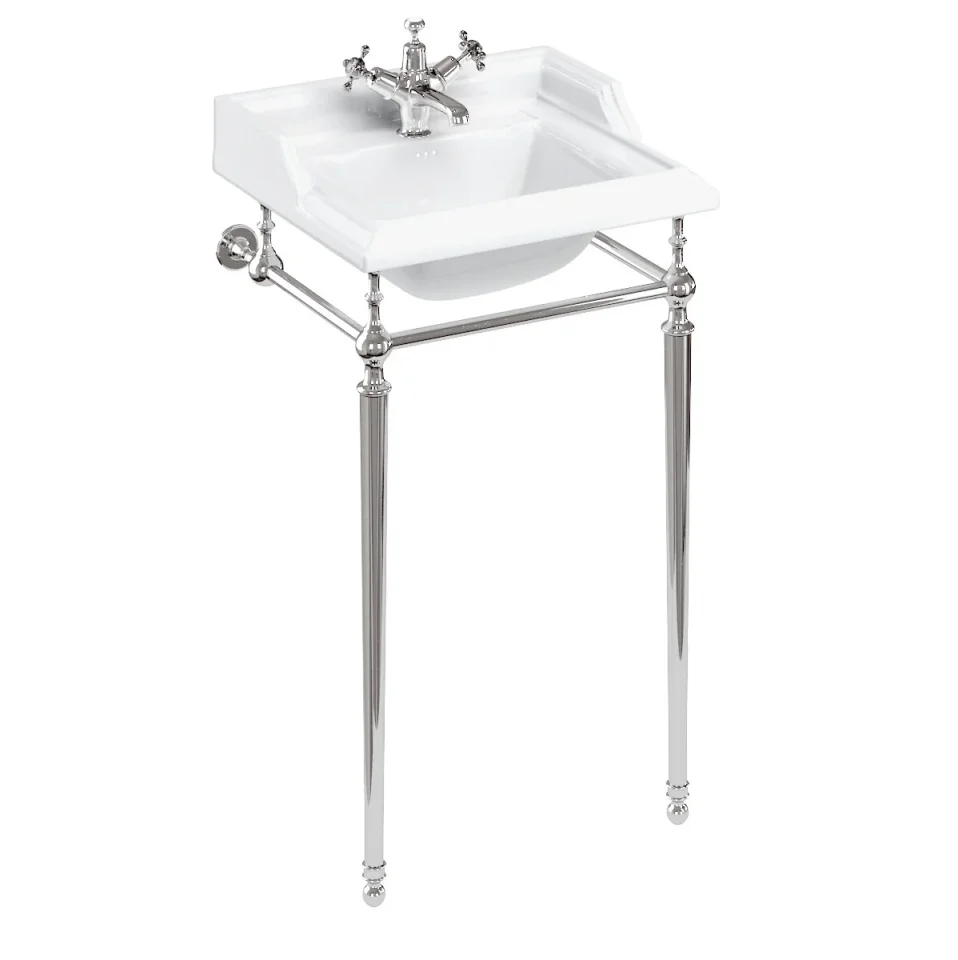 Burlington 500 Wash Stand With Chrome detail view - Image 3