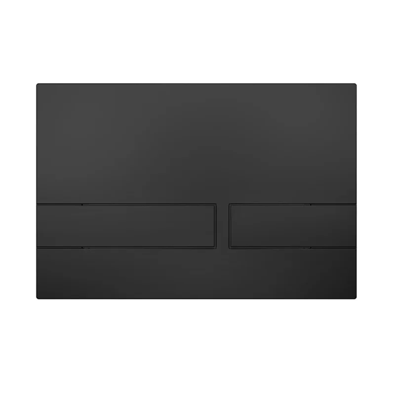 Britton Venue Flush Plate Matt Black detail view - Image 2