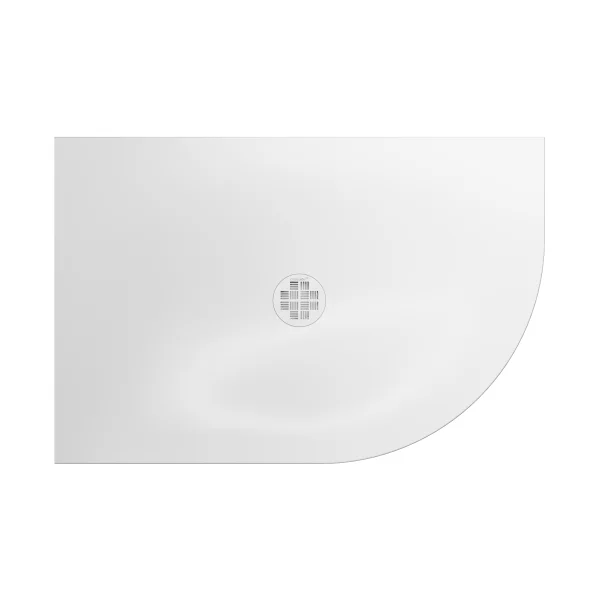 Crosswater Creo Offset Quadrant Shower Tray 900x1200 Rh 25mm White