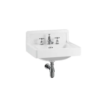 Burlington Contemporary Basin 61cm Upstand 2th detail view - Image 2