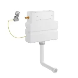 Crosswater Slim Line Furniture Cistern Dual Flush Chrome product image - Image 2