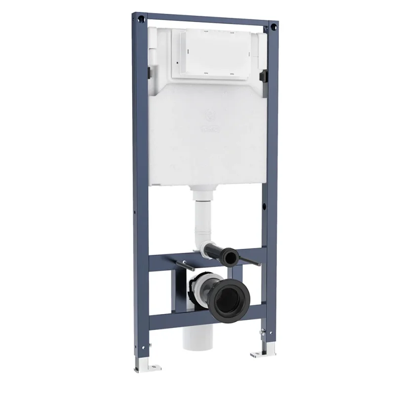 Britton Wc Support Frame 1.12m Height (with Dual Flush Concealed Cistern & Installation Kit) detail view - Image 2
