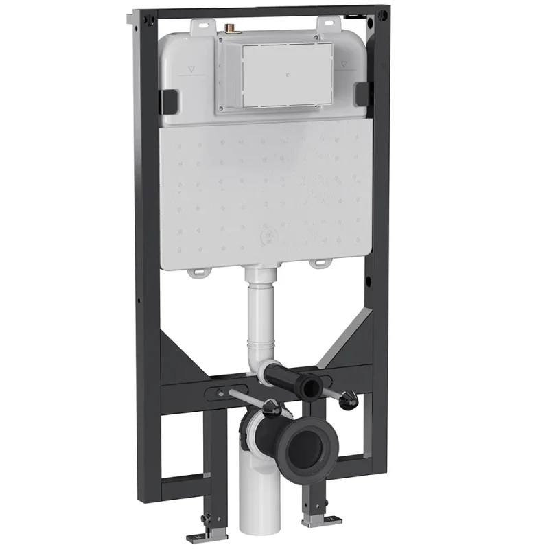 Britton Slim Depth Wc Support Frame 1.14m Height (with Dual Flush Concealed Cistern & Installation Kit) product image - Image 3