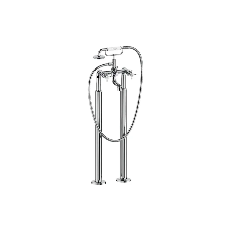 Burlington Guild Bath Shower Mixer Floor Mounted Chrome product image - Image 4