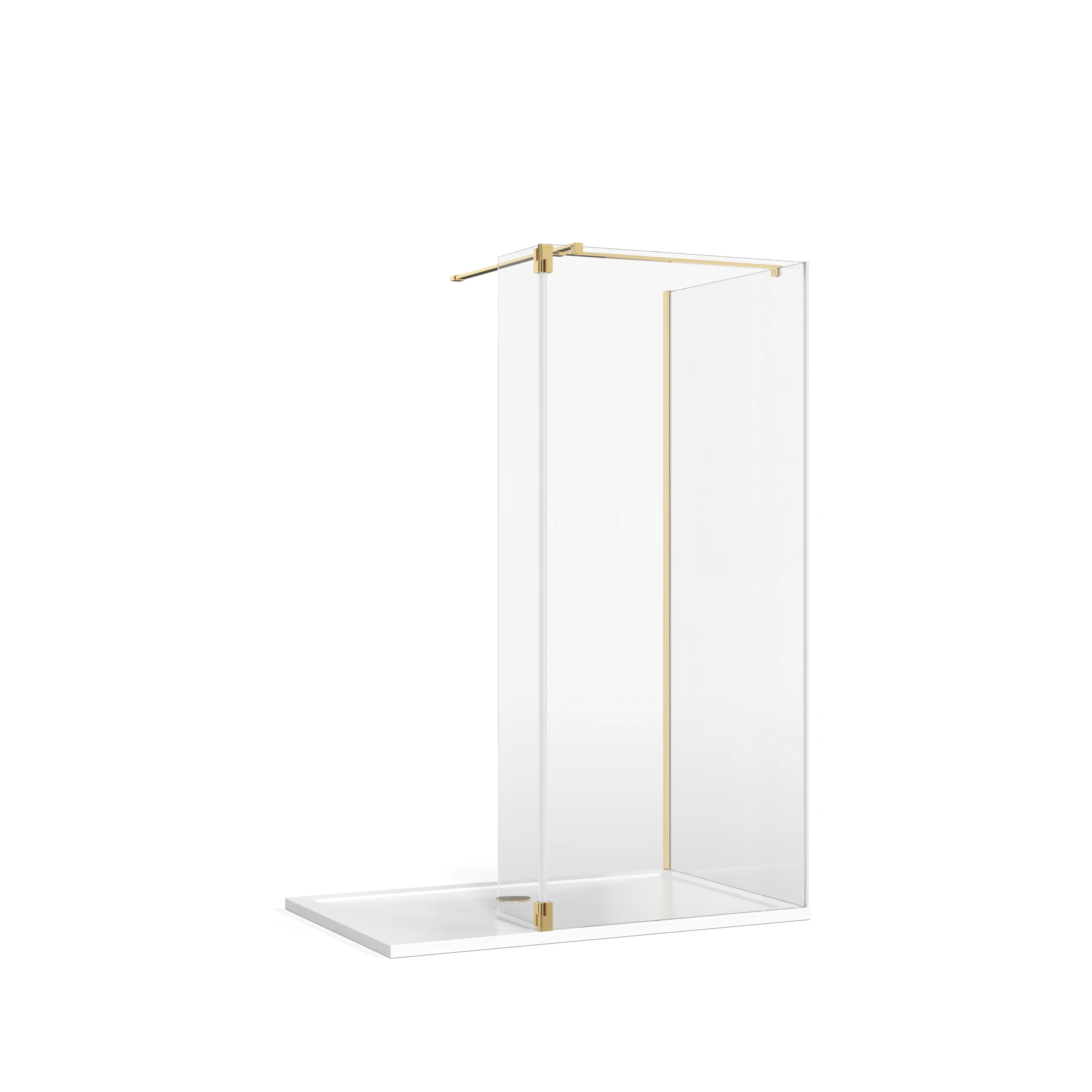 Burlington Deflector Panel Hinge X2 Gold