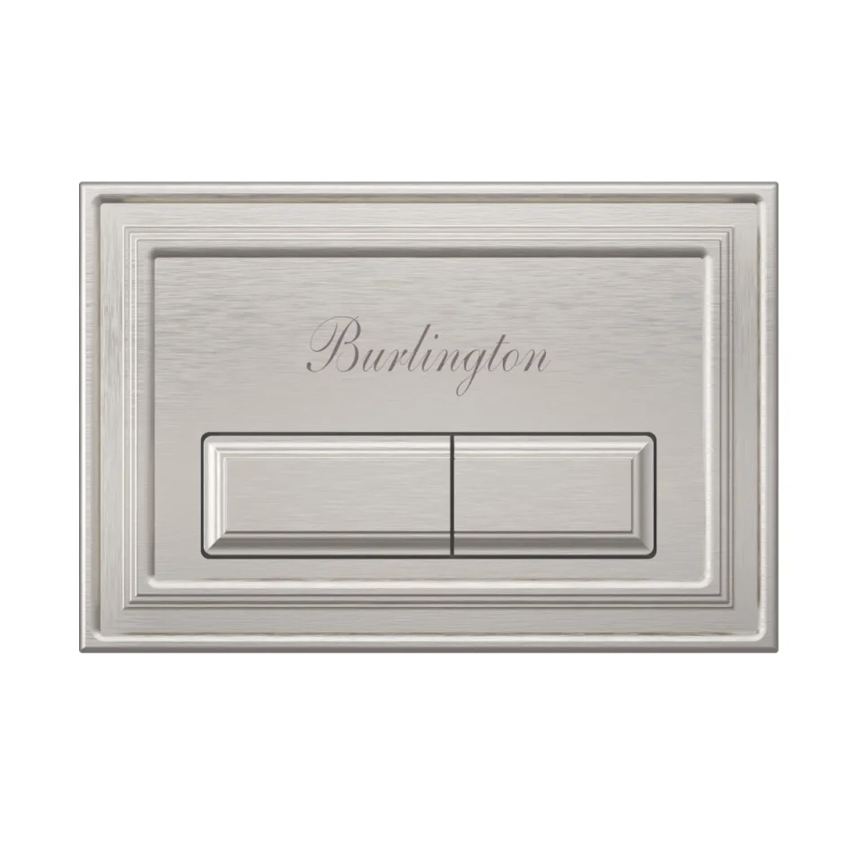 Burlington Traditional Flush Plate Brushed Nickel product image - Image 4