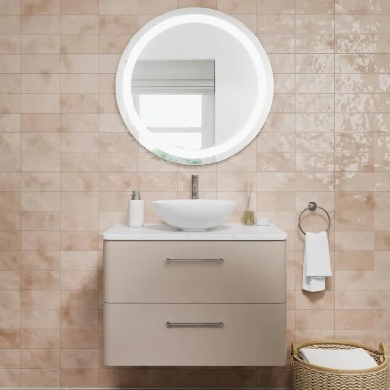 Britton Camberwell 600mm Unit Warm Beige detail view - Image 4
