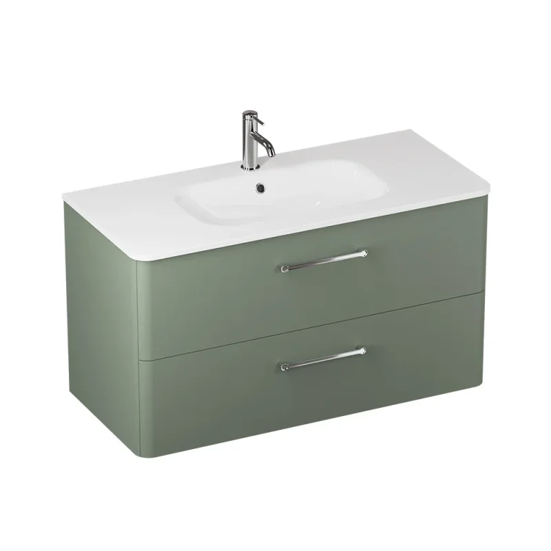 Britton Camberwell Unit 800mm Earthy Green product image - Image 6