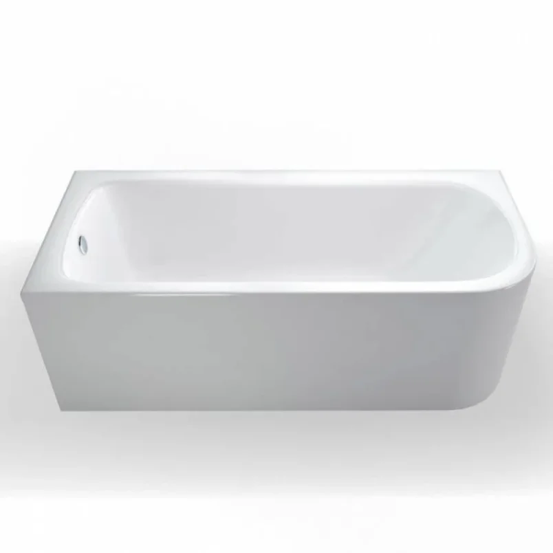 Britton Viride 1700 X 750mm Left Hand Offset Bath detail view - Image 3