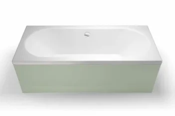 Britton Verde 1700 X 800mm Double Ended Bath detail view - Image 2