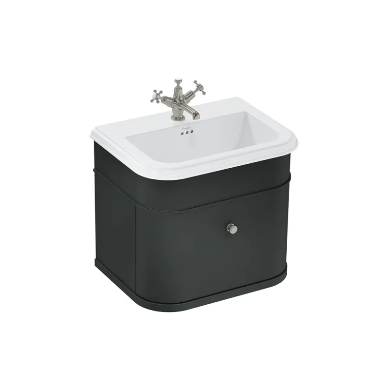 Burlington Chalfont Ceramic Basin 650mm 3 Tap Hole product image - Image 3