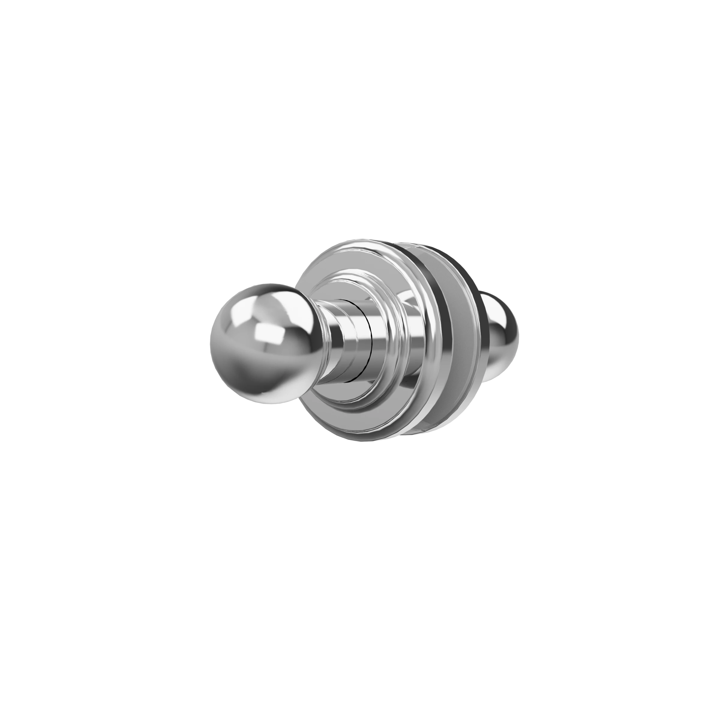 Burlington Classique 1850 Bath Screen Handle Chrome