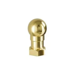 Burlington Classique 1850 Profile Finial Gold detail view - Image 2