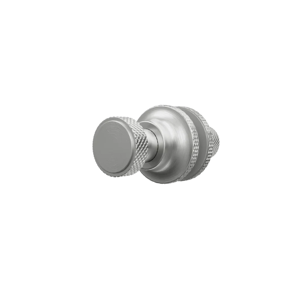 Burlington Classique 1909 Bath Screen Handle Brushed Nickel product image - Image 1