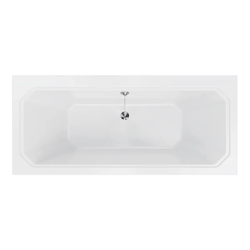 Burlington Arundel Double Ended Bath 1700 X 750mm White product image - Image 4