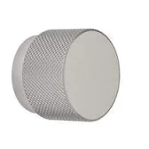 Crosswater Knurled Furniture Handle x 1 Brushed Nickel detail view - Image 2