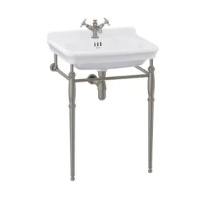 Burlington Guild Basin Stand 620mm Brushed Nickel product image - Image 3
