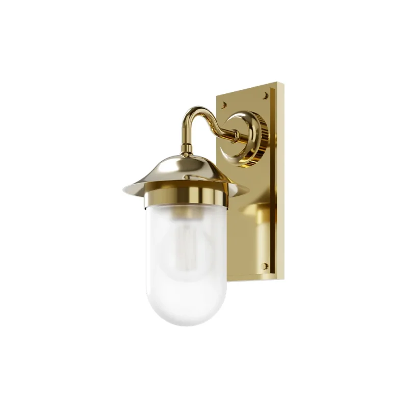 Burlington Guild Wall Light & Frosted Glass Gold product image - Image 6
