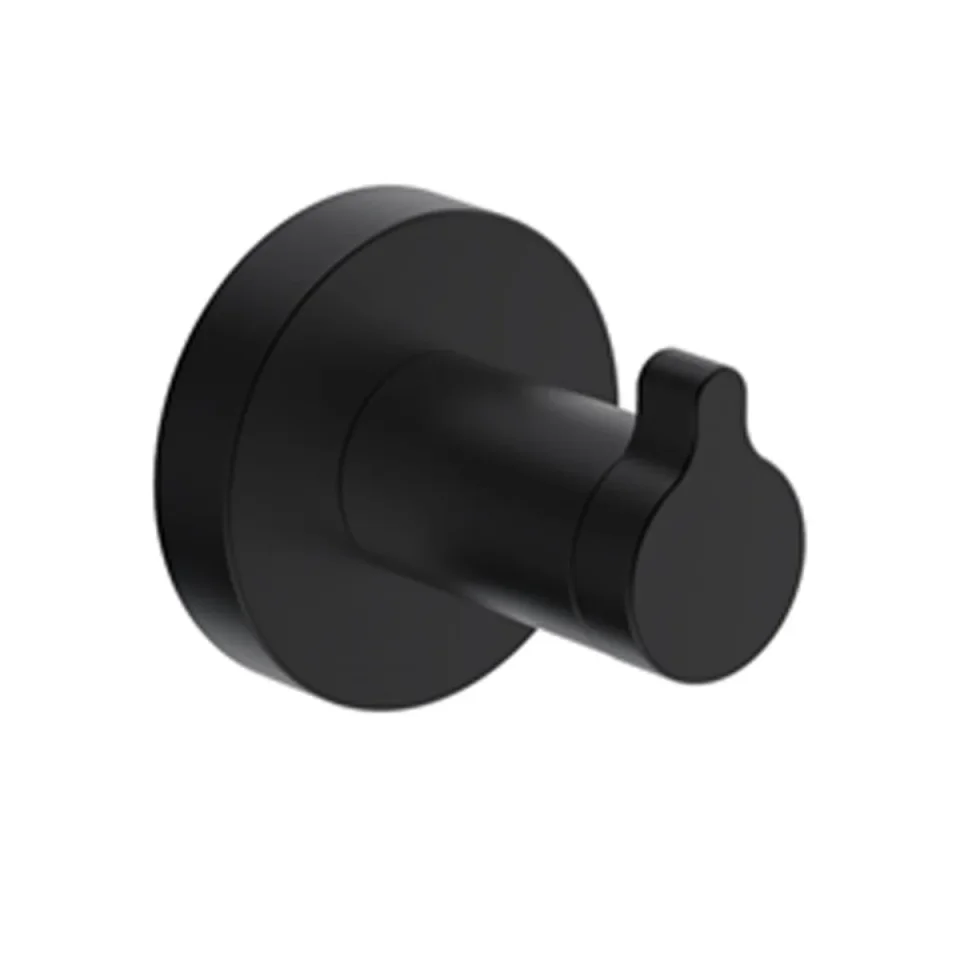 Britton Hoxton 2.0 Robe Hook Matt Black product image - Image 2