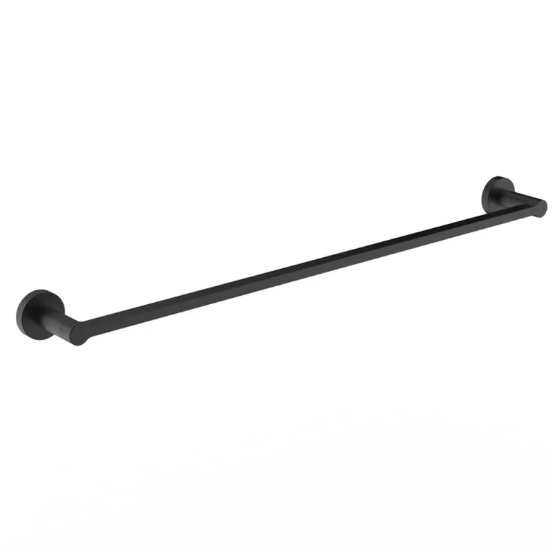 Britton Hoxton 2.0 600mm Single Towel Rail Matt Black product image - Image 2