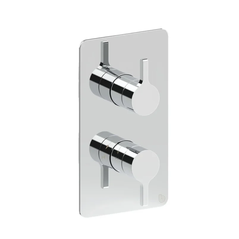 Britton Hoxton 2.0 Shower Mixer Without Diverter Including The Conceal Valve Chrome product image - Image 3