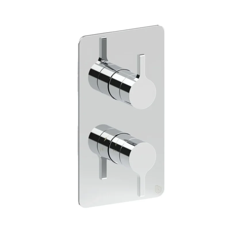 Britton Hoxton 2.0 Shower Mixer With Diverter Including The Conceal Valve Chrome product image - Image 2